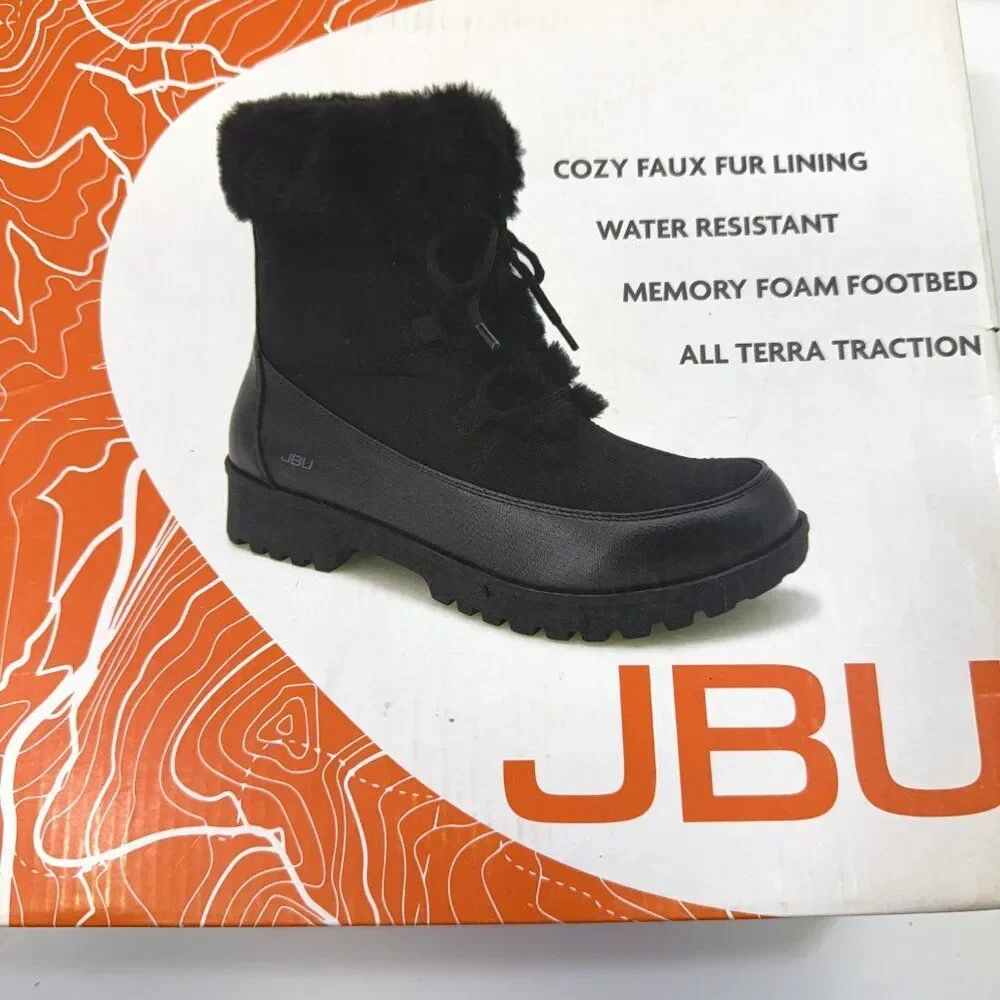 JBU by Jambu Colorado Winter Boots | Black | Soft faux fur lined Cozy Warm